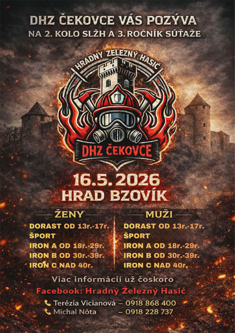 Hradný Železný Hasič 2026