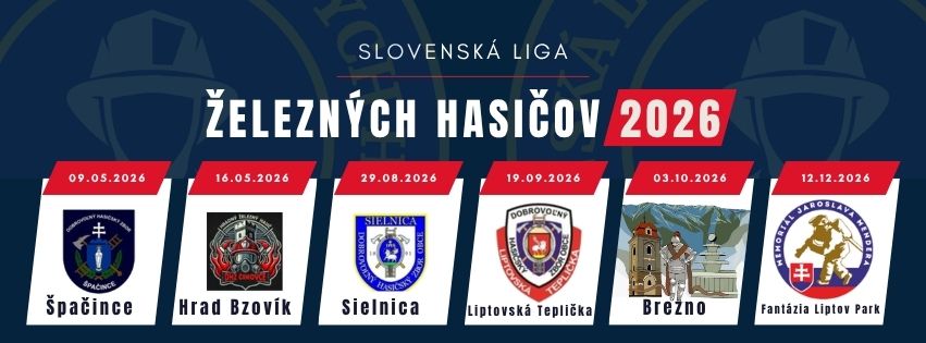 Slovenská liga železných hasičov 2026